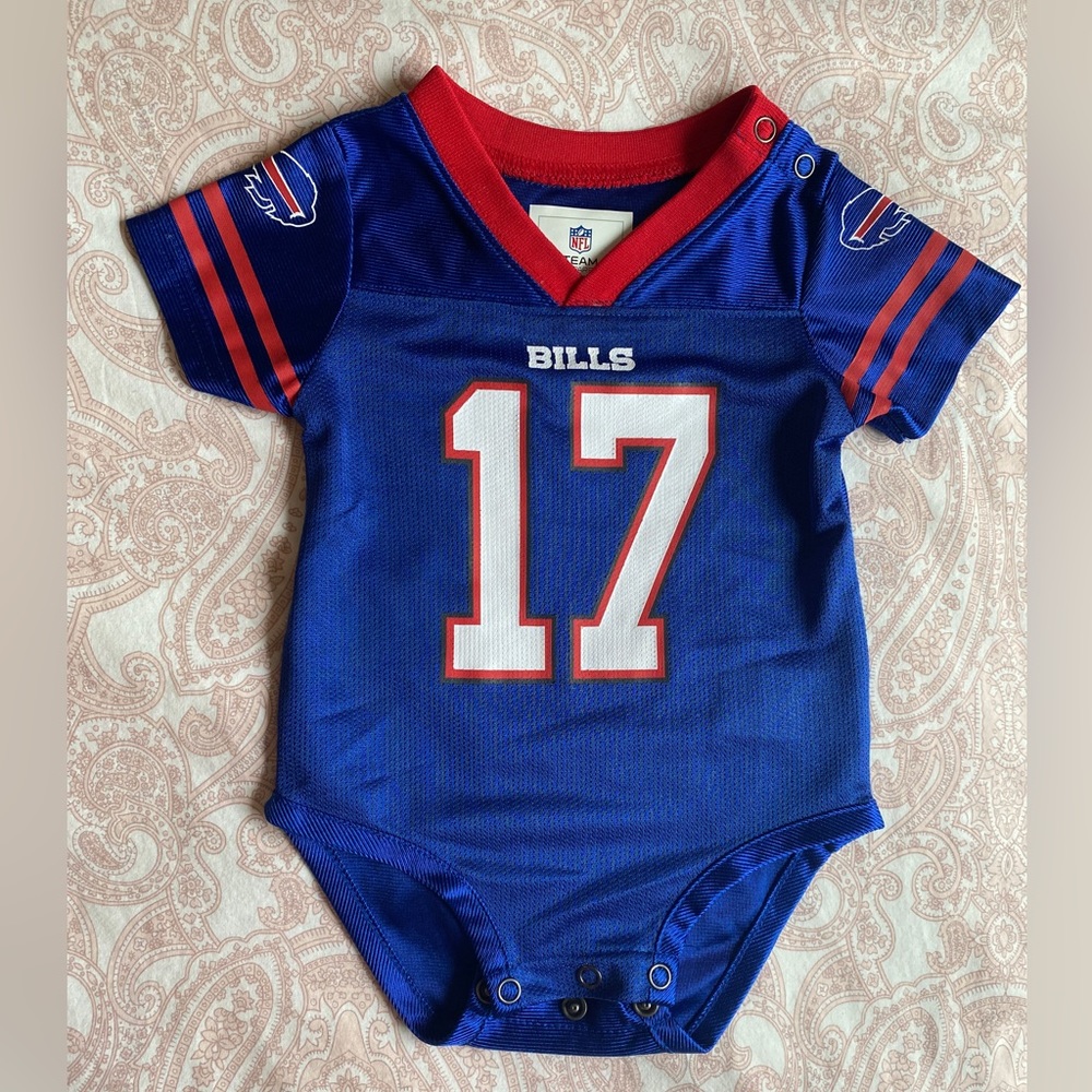 Buffalo Bills Josh Allen Baby Jersey Size 3-6m